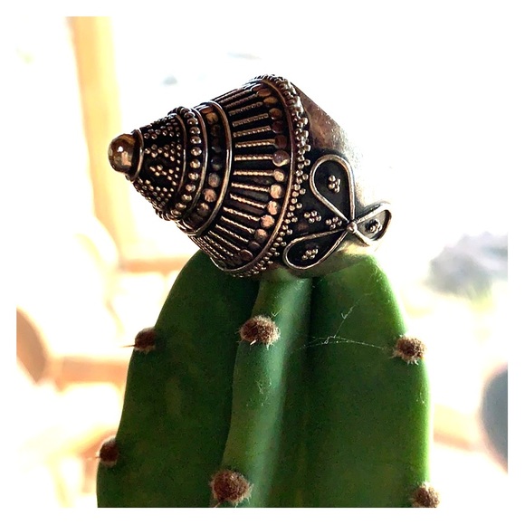 Silver ring from Rajasthan - Picture 2 of 7